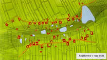 Mapa Kojakovice 1834